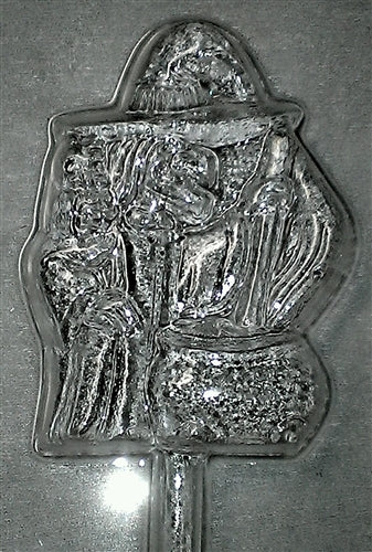 Witch with Cauldron Chocolate Sucker Mold