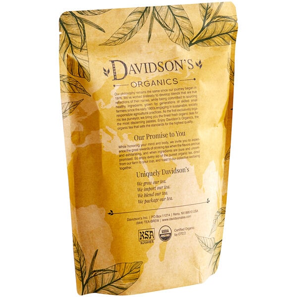 Davidson's Organic Garden Harvest Herbal Loose Leaf Tea 1 lb.