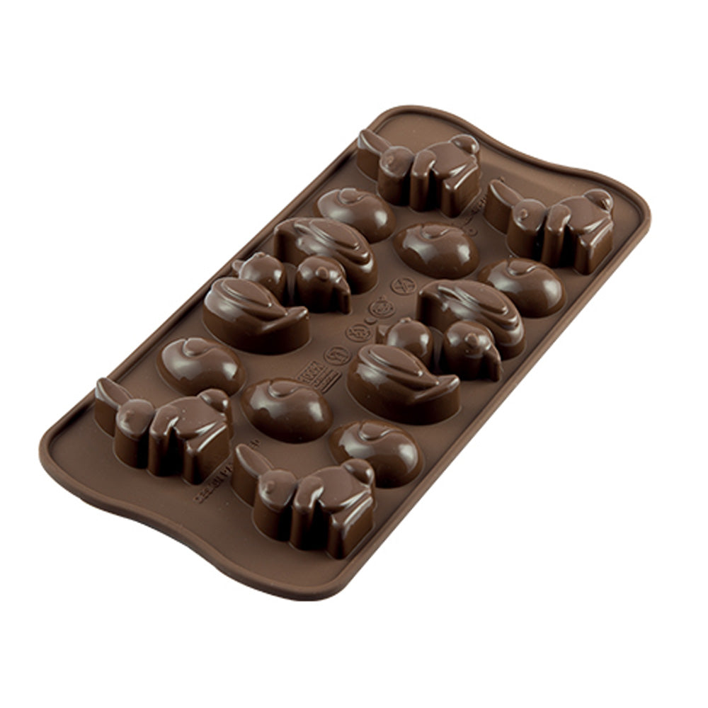 Silikomart Silicone Chocolate Mold, Easter Shapes