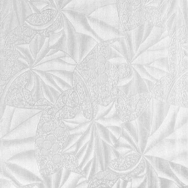 Quarter Sheet White Cake Board 13 3/4" x 9 3/4" Fold-Under 1/4" Thick