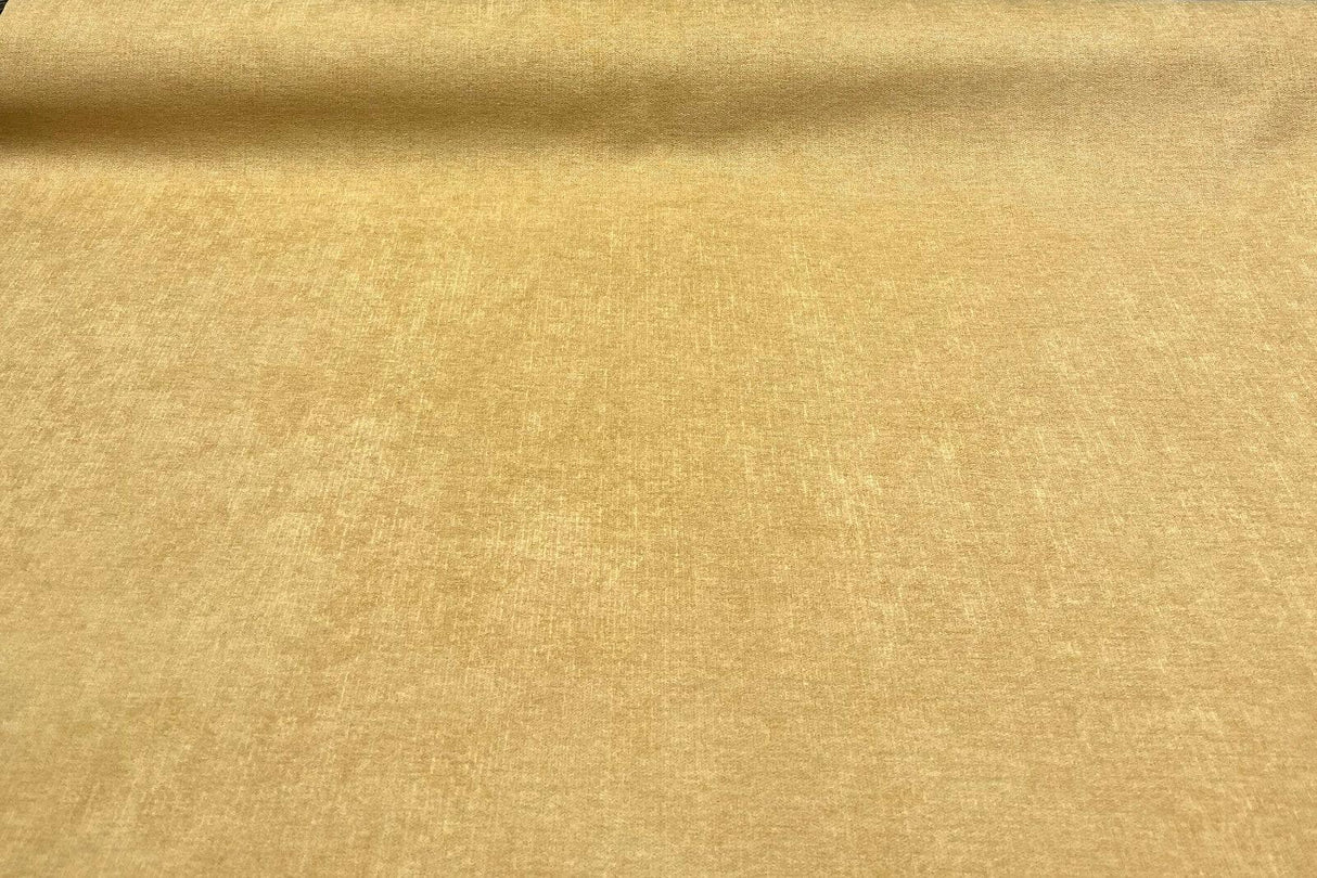 Fabricut Sensation Sun Yellow Polyester Fabric - Deep Yellow, Chenille, 54" Width (1 Yard)