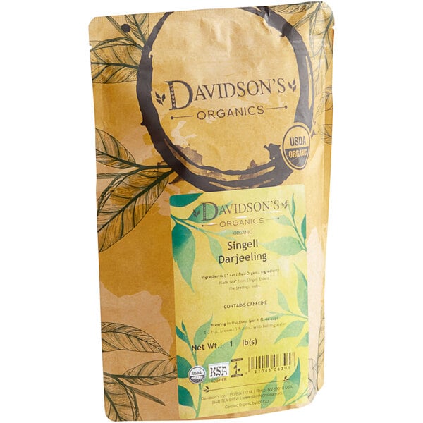 Davidson's Organic Singell Darjeeling Loose Leaf Tea 1 lb.