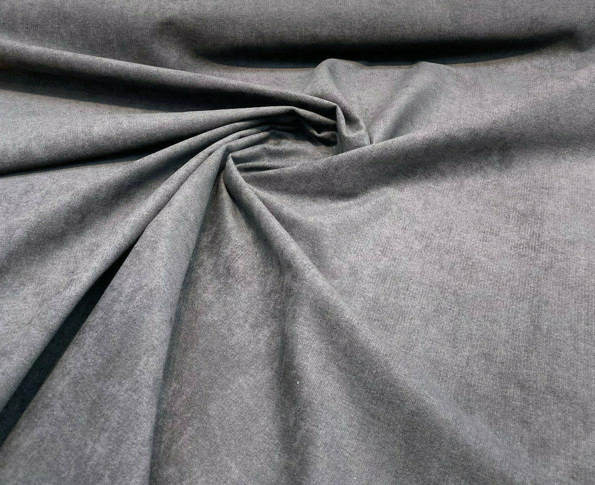 Fabricut Sensation Graphite Chenille Upholstery Fabric - Graphite, Very Heavyweight, 54" Width (1 Yard)