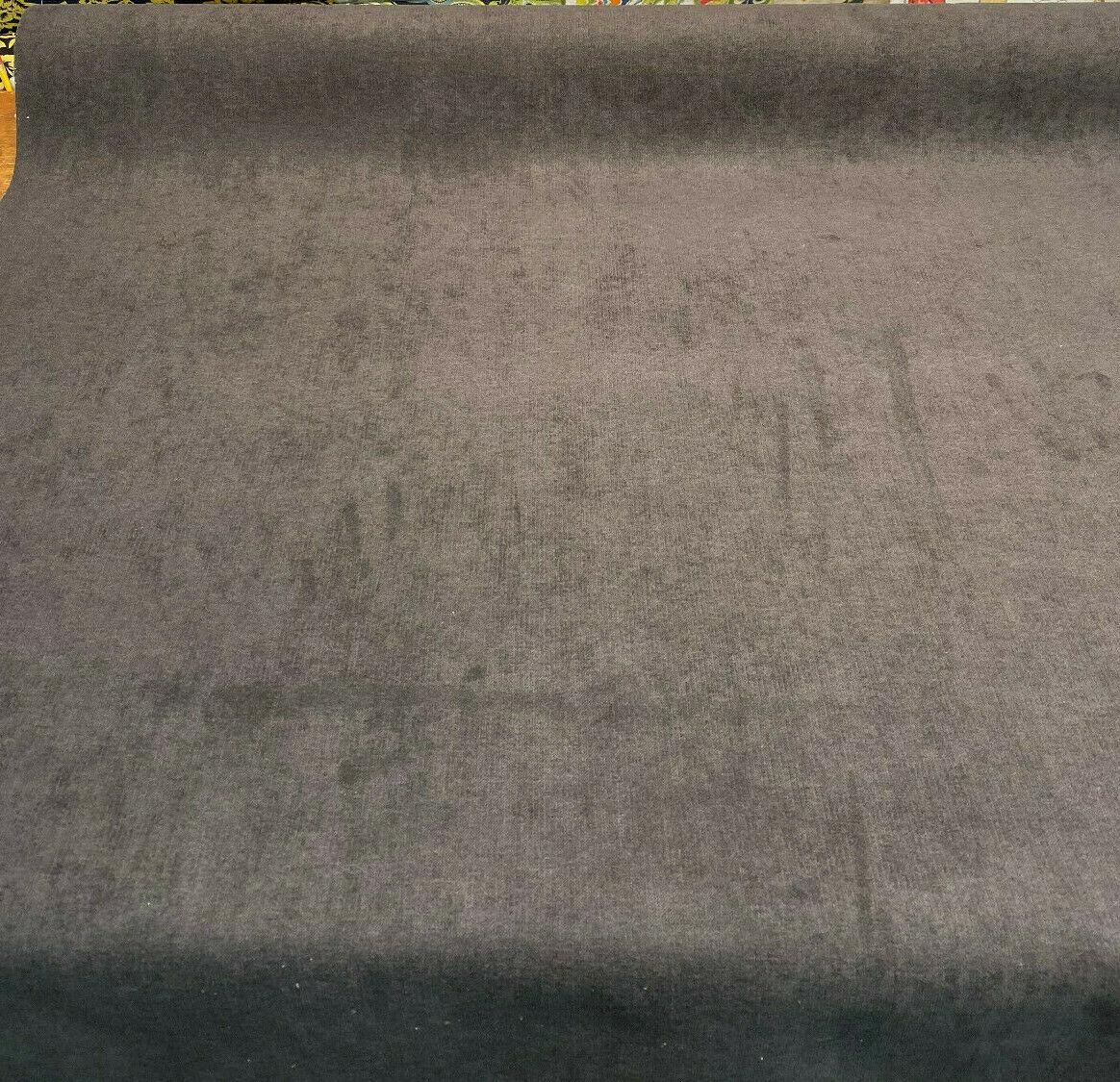 Fabricut Sensation Graphite Chenille Upholstery Fabric - Graphite, Very Heavyweight, 54" Width (1 Yard)