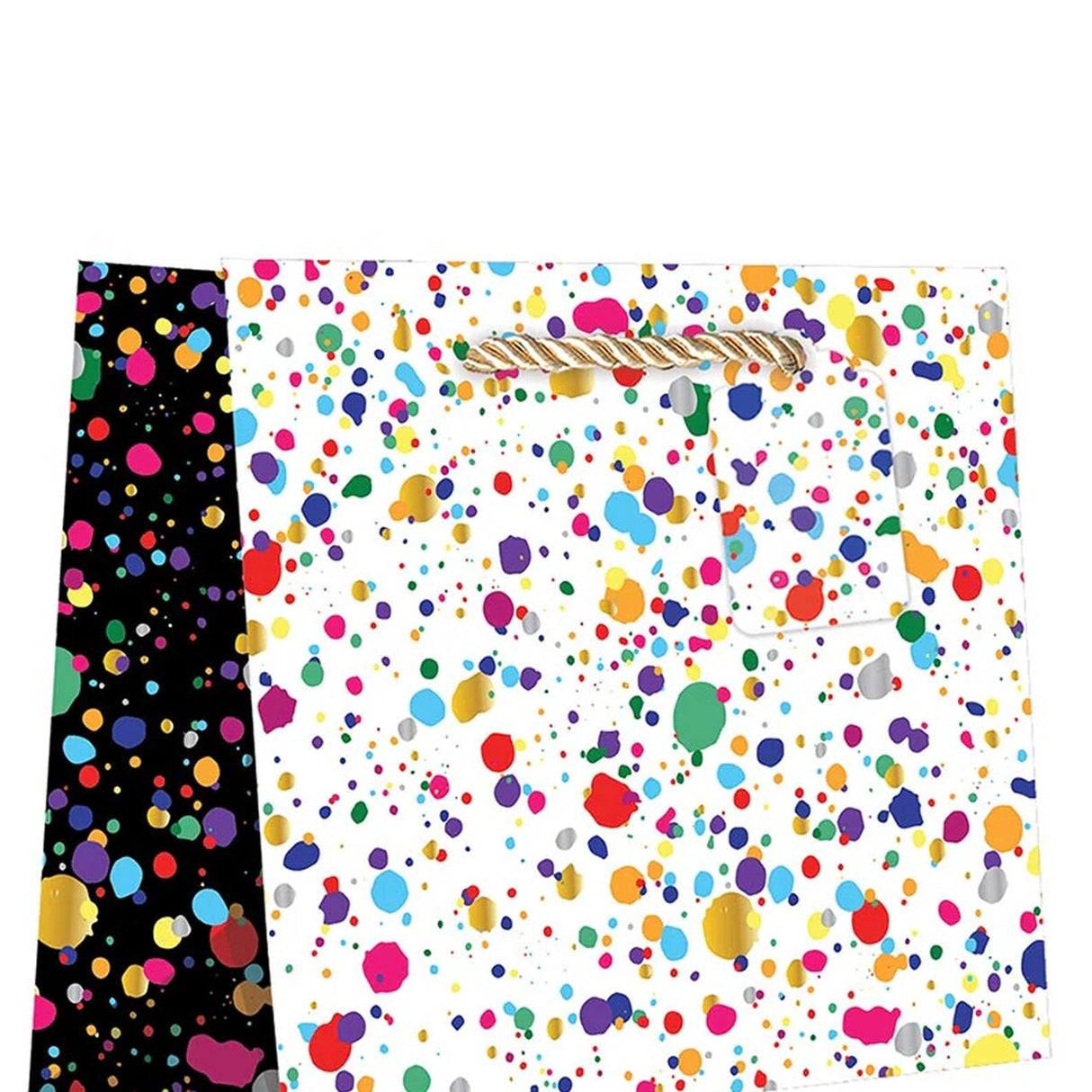 Patterned Gift Bags 10" X 5" X 12 1/2" Attractive Eco Packaging Solution