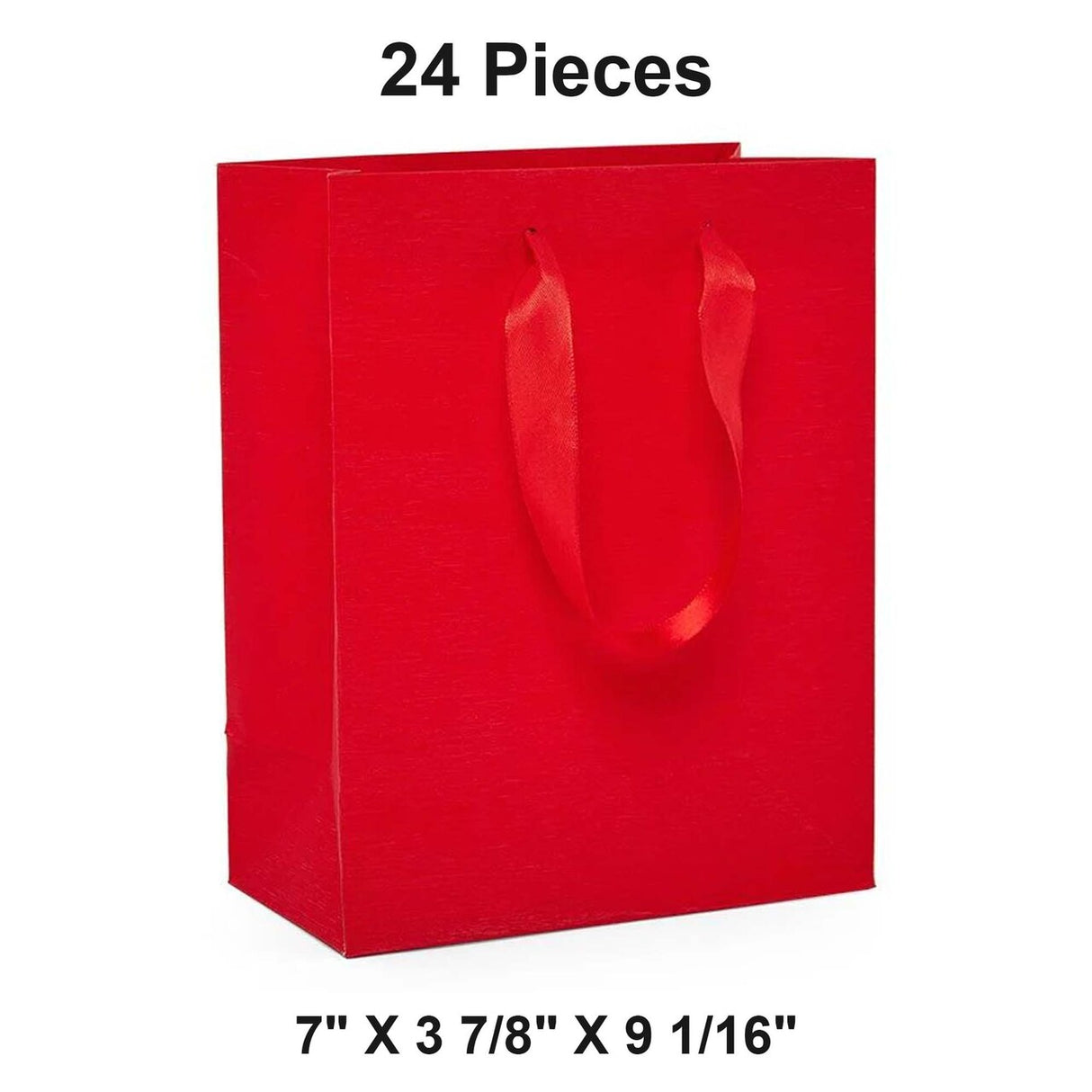 Metallic Euro Totes Brushed Finish 7'' X 3 7/8'' X 9 1/16'' Premium