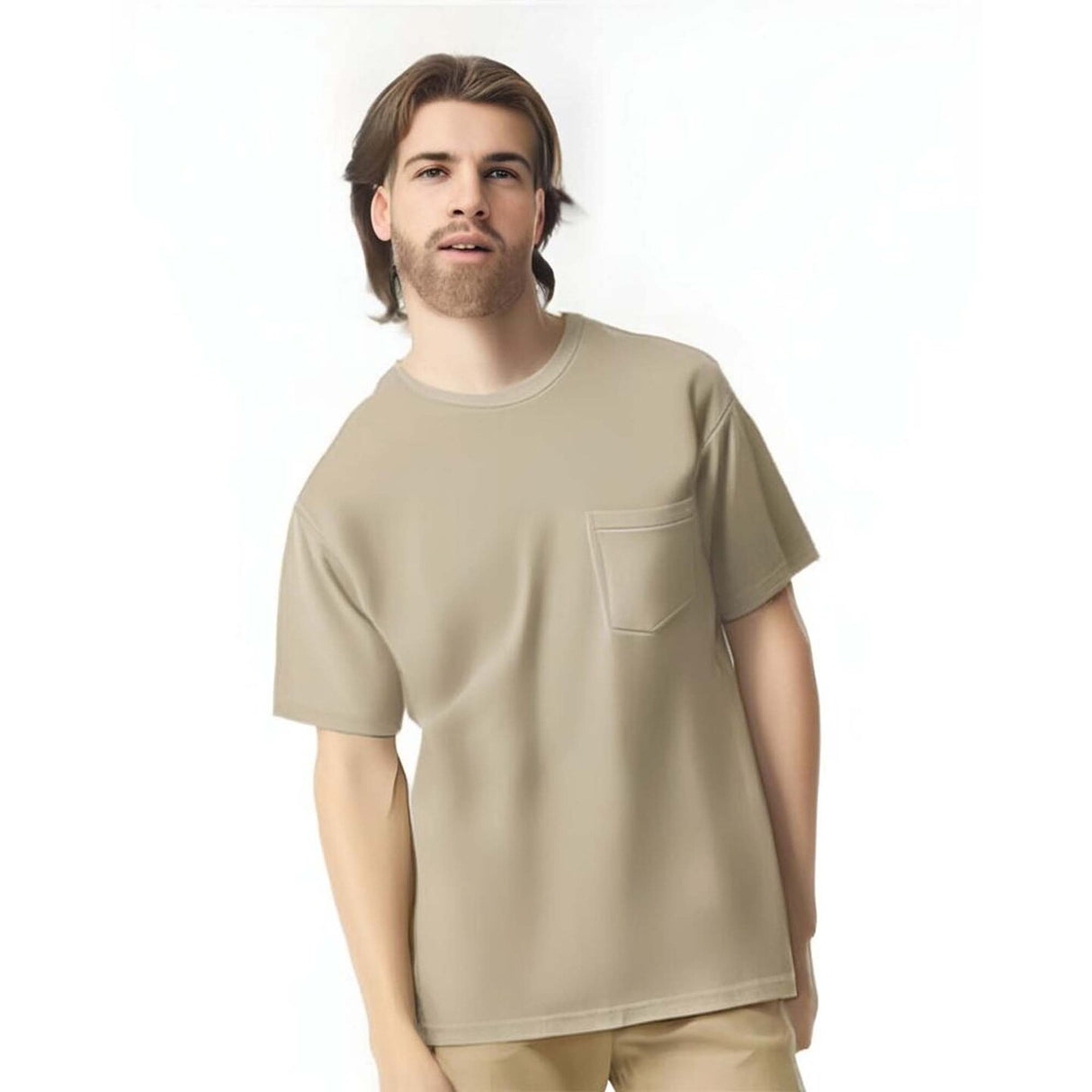 Comfort Colors® Garment-Dyed Heavyweight Pocket Crewneck Short Sleeve T-Shirt