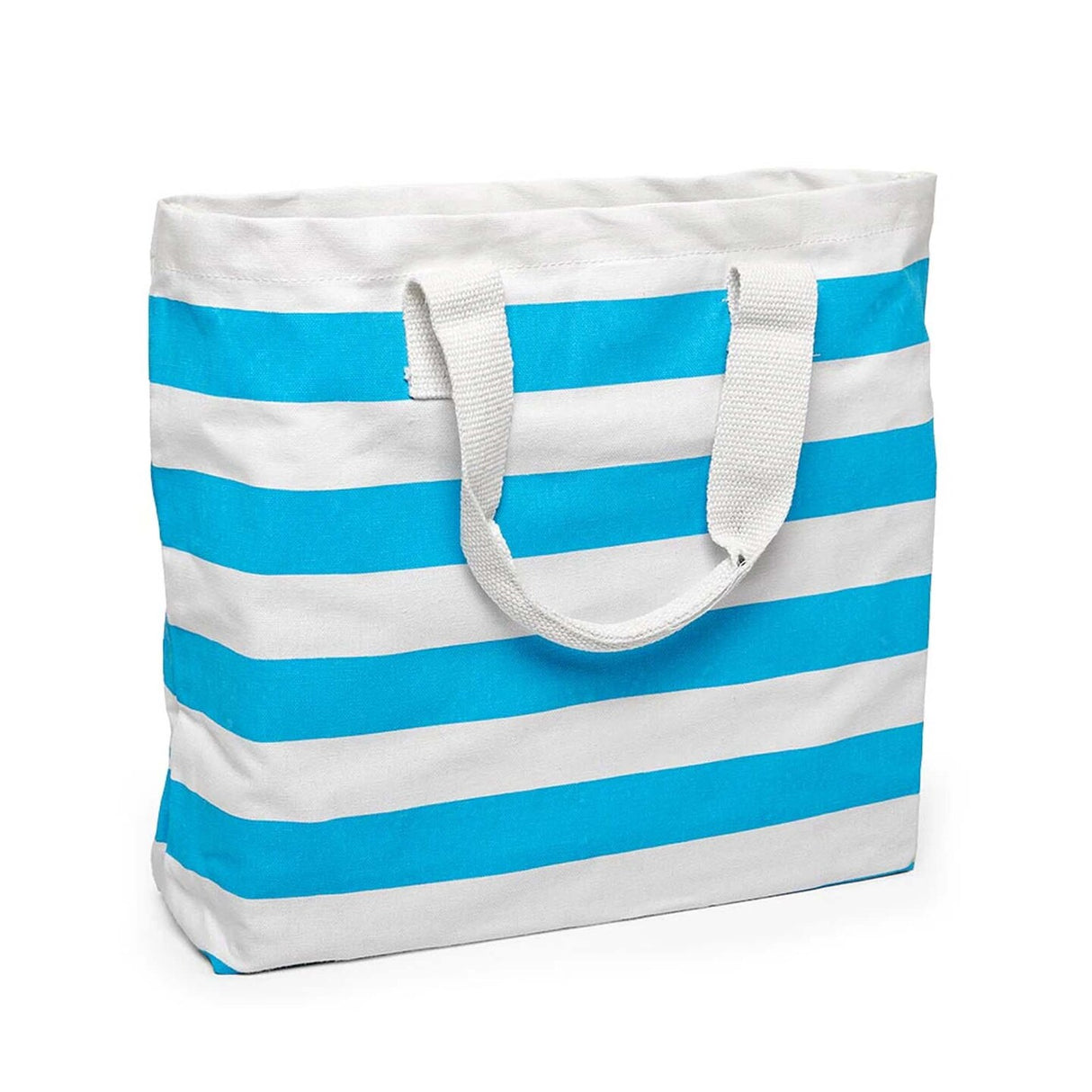 Stripe Canvas Tote Bags 17 5/16 '' x 4 1/4 '' x 14 '' Reusable and Stylish