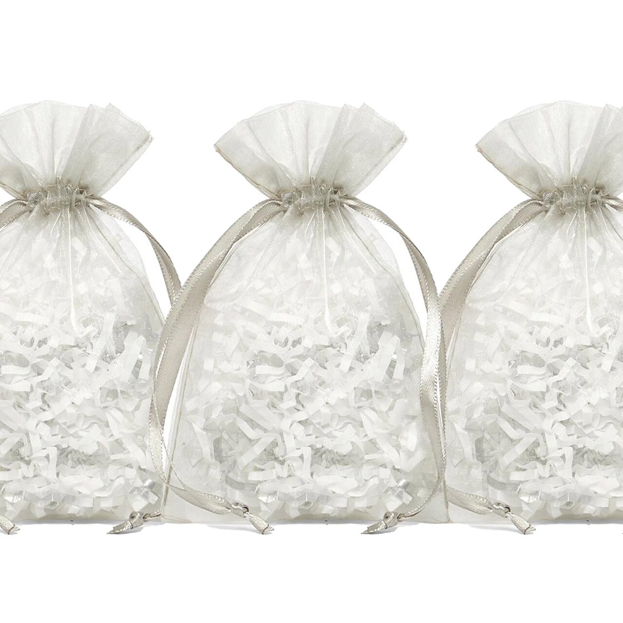 8” x 12” Sheer Organza Bags Small and Elegant