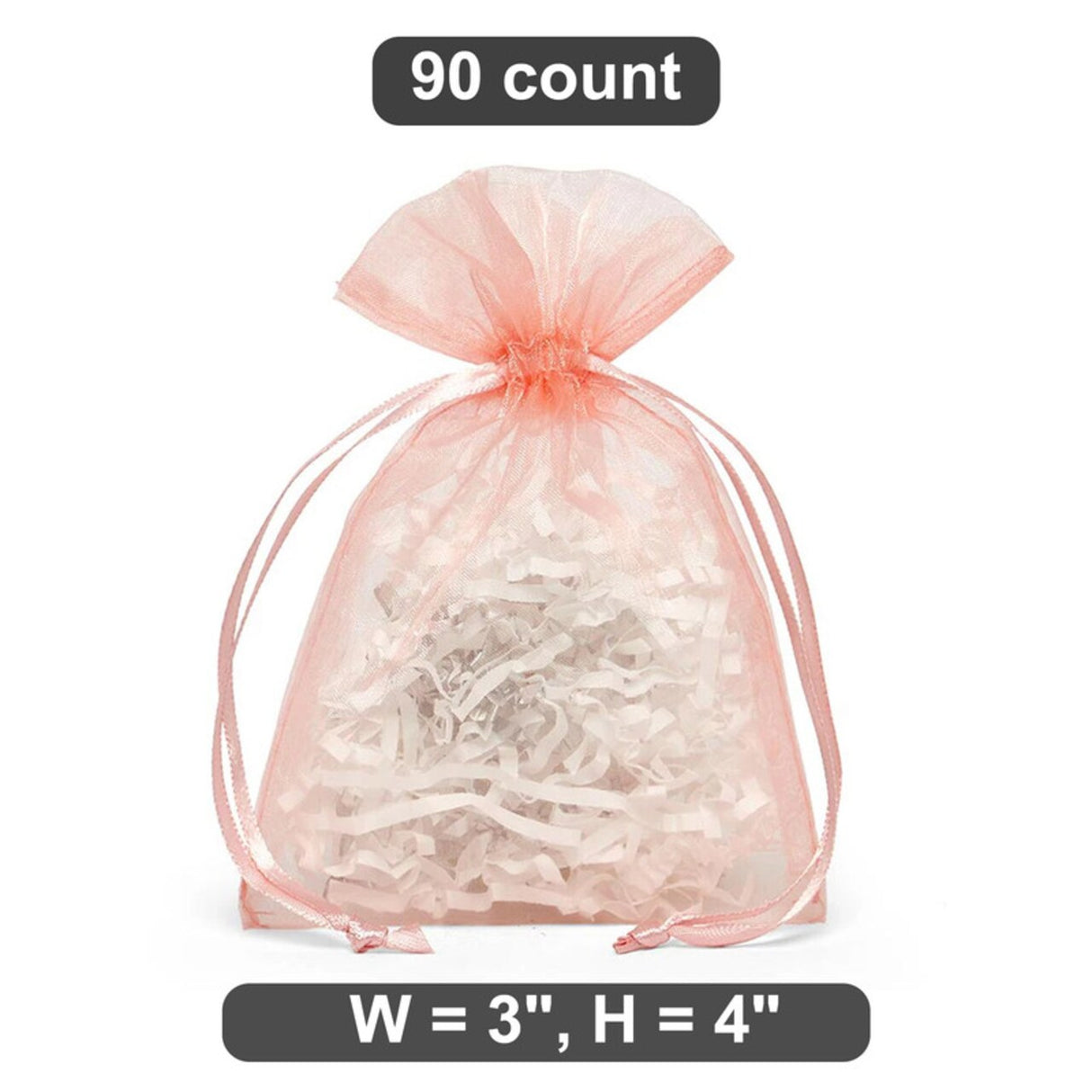 3" x 4" Organza Bag Great for Small Gifts