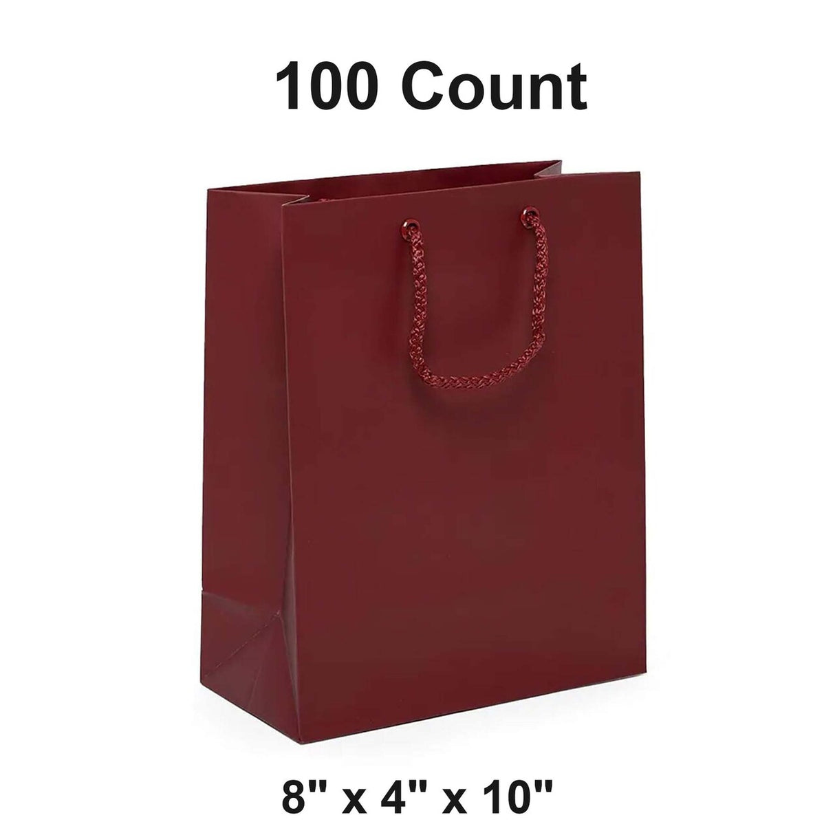 Compact Matte Euro Tote 8" x 4" x 10"