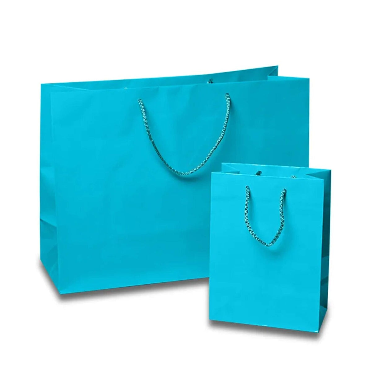 Small Glossy Euro Totes 6 1/4'' x 3 1/2'' x 8 1/2'' for Premium Gifts