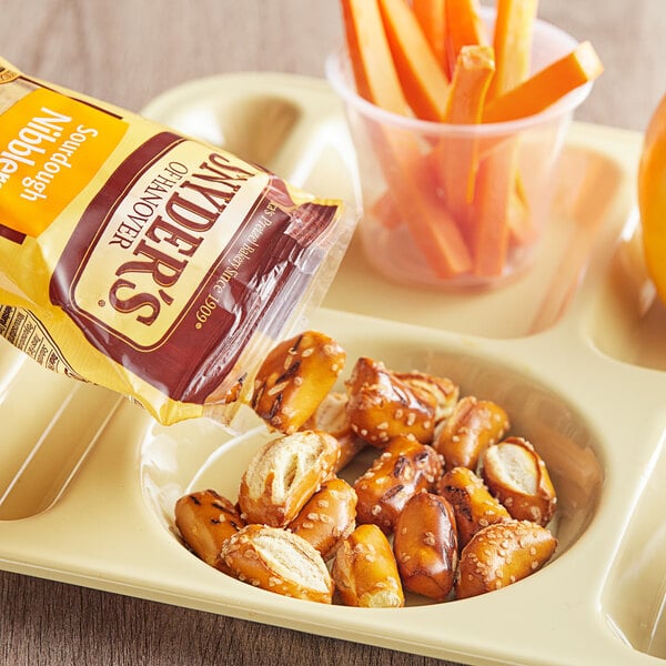 Snyder's of Hanover Sourdough Pretzel Nibblers 1.5 oz. - 60/Case