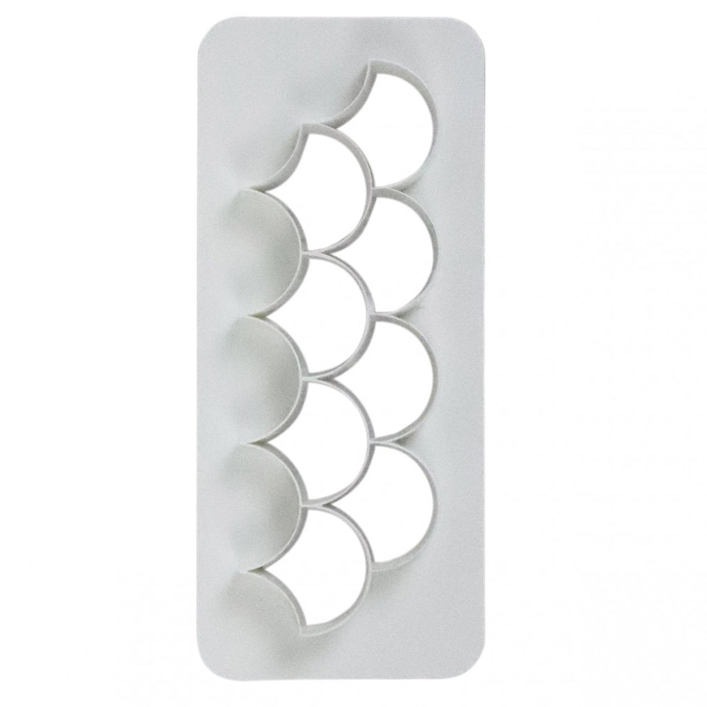 PME Geometric Fish Scale MultiCutter, Medium Cutter, 1"