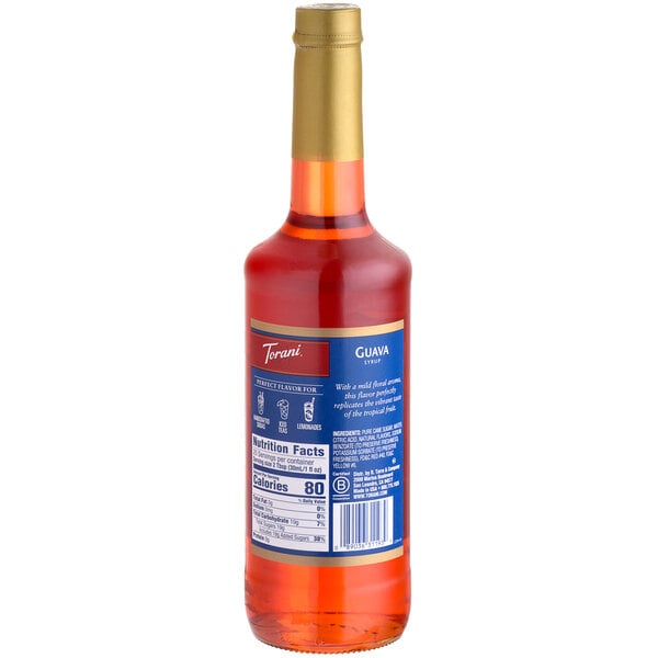 Torani Guava Flavoring / Fruit Syrup 750 mL Glass Bottle