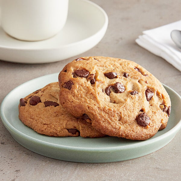 David's Cookies 3 oz. Gourmet Chocolate Chip Cookie Dough - 107/Case