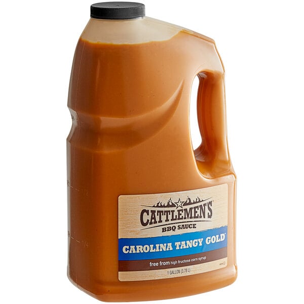 Cattlemen's Carolina Tangy Gold BBQ Sauce 1 Gallon - 4/Case