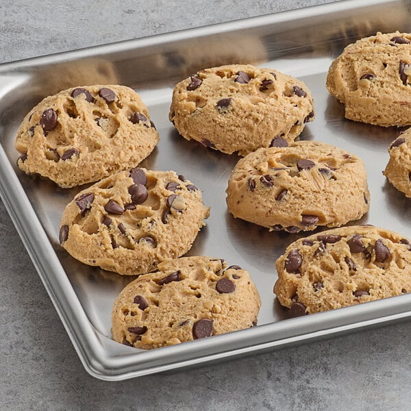 David's Cookies 3 oz. Gourmet Chocolate Chip Cookie Dough - 107/Case