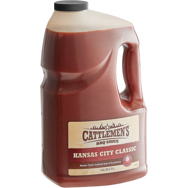 Cattlemen's Kansas City Classic BBQ Sauce 1 Gallon - 4/Case