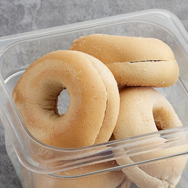 The Greater Knead Gluten-Free Plain Bagel 4.5 oz. - 36/Case