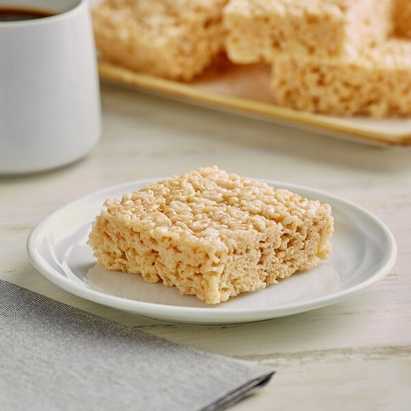 Best Maid Marshmallow Crispy Treat Quarter Sheet 8" x 12" x 1" - 4/Case