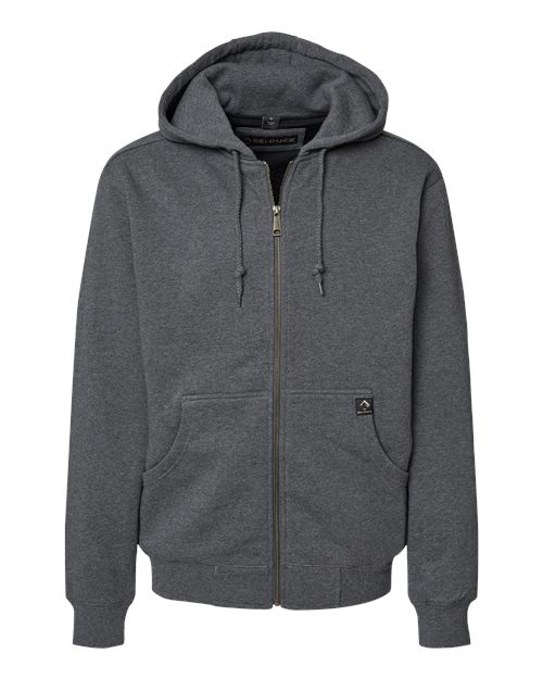 DRI DUCK Men's Crossfire Heavyweight Power Fleece Hooded Jacket with Thermal Lining