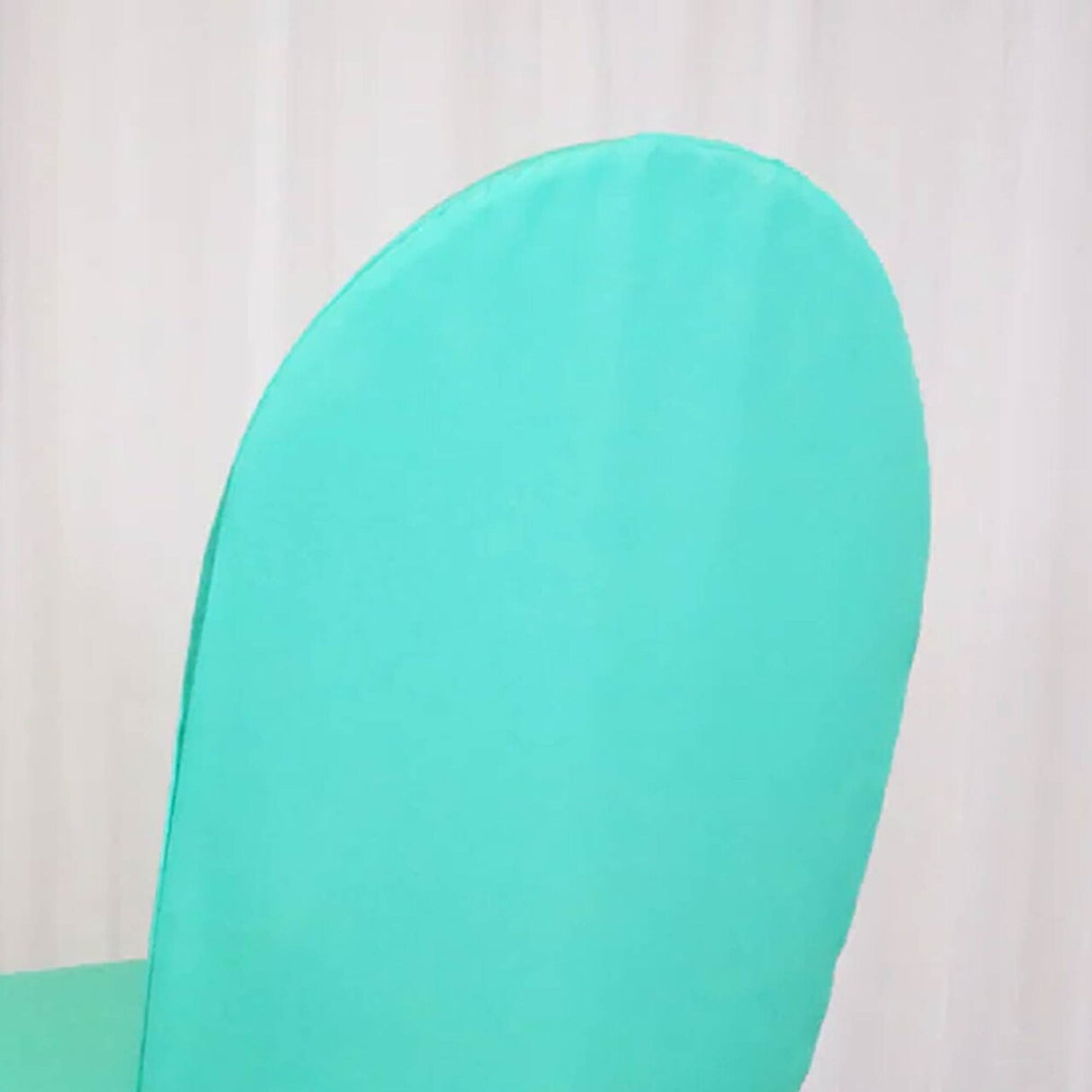 1 Piece Tiff Blue Or Aqua BluePolyester Chair Cover Elegant Banquet Seat Wrap