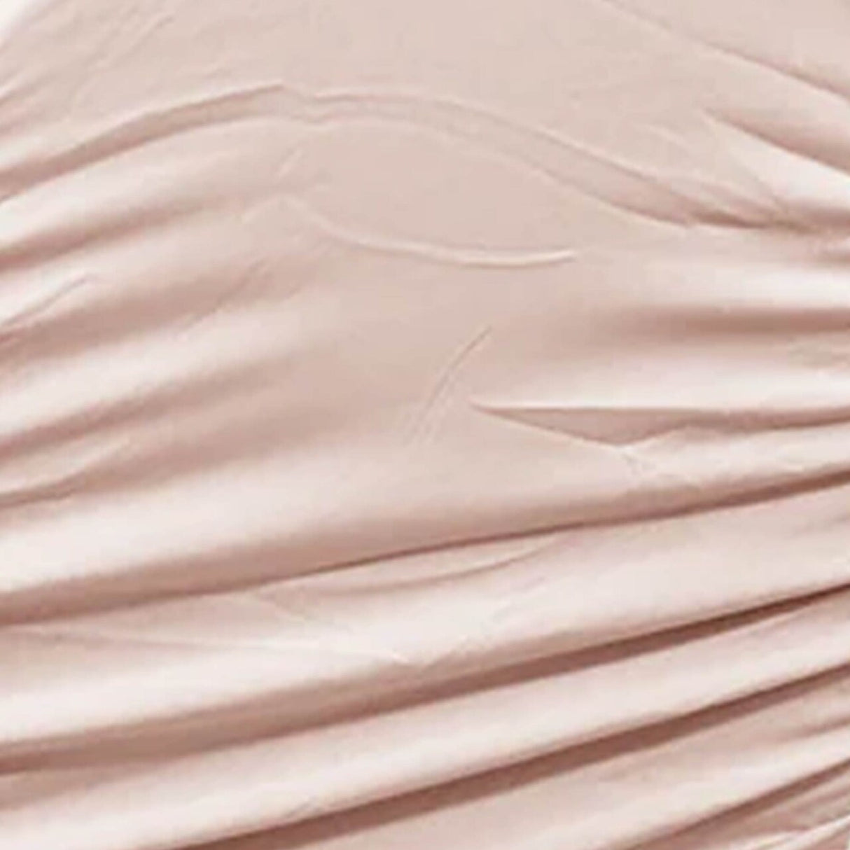 1 Piece Blush Pink & Rose Ruffle Chair Cover Rouge Spandex Banquet Style