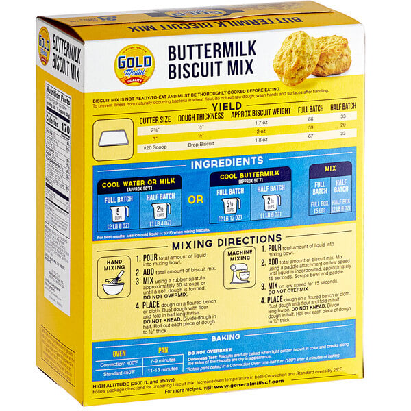 Gold Medal Buttermilk Biscuit Mix 5 lb. - 6/Case