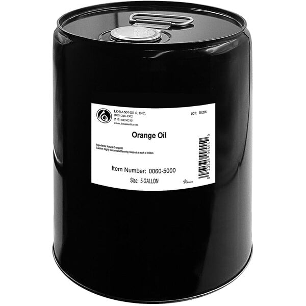LorAnn Oils All-Natural Orange Super Strength Flavor 5 Gallon Pail