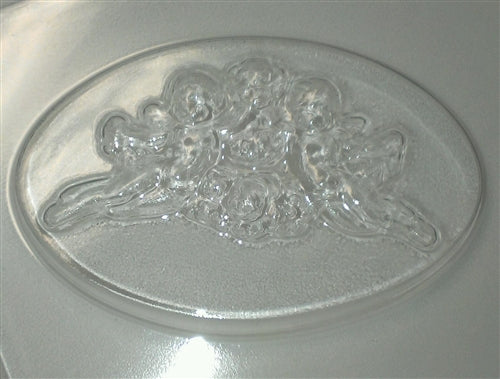 Cherub Rose Garland Chocolate Mold