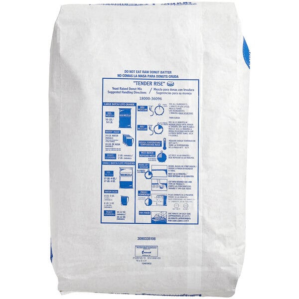 Pillsbury Tender Rise Yeast-Raised Donut Mix 50 lb.