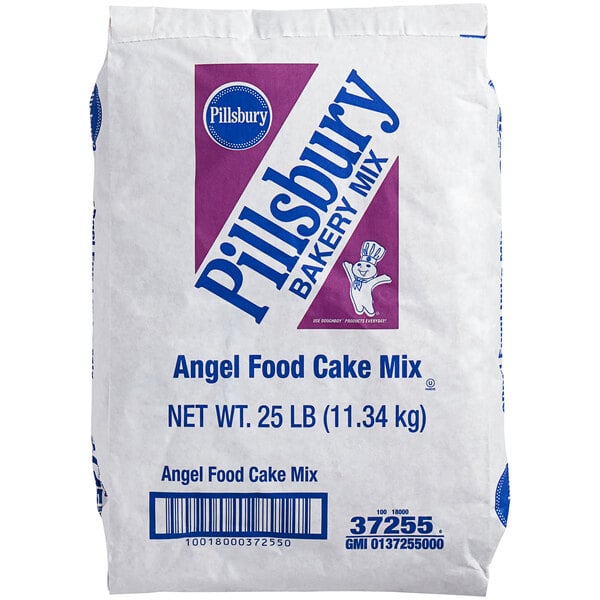 Pillsbury Bakers' Plus Angel Food Cake Mix 25 lb.