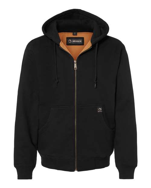 DRI DUCK Men's Tall Crossfire Heavyweight Power Fleece Hooded Jacket with Thermal Lining