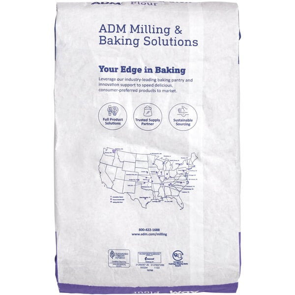 ADM High Gluten Flour 13.0 13.7% Protein 50 lb.