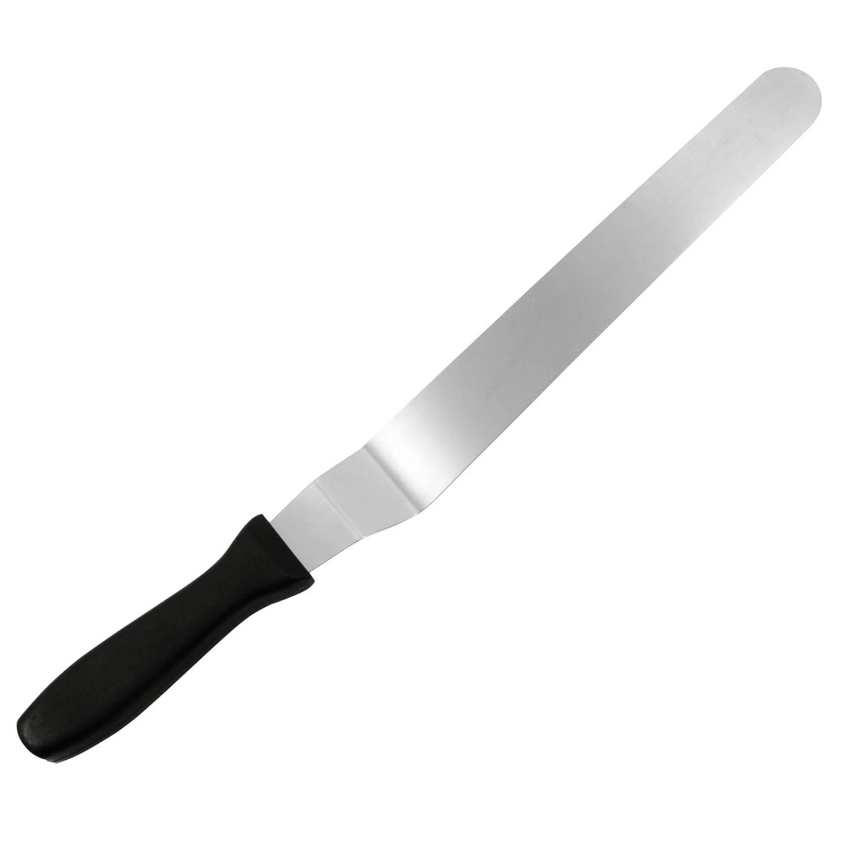 Fat Daddio's Stainless Steel Offset Spatula, Blade size 1-3/4" x 12"