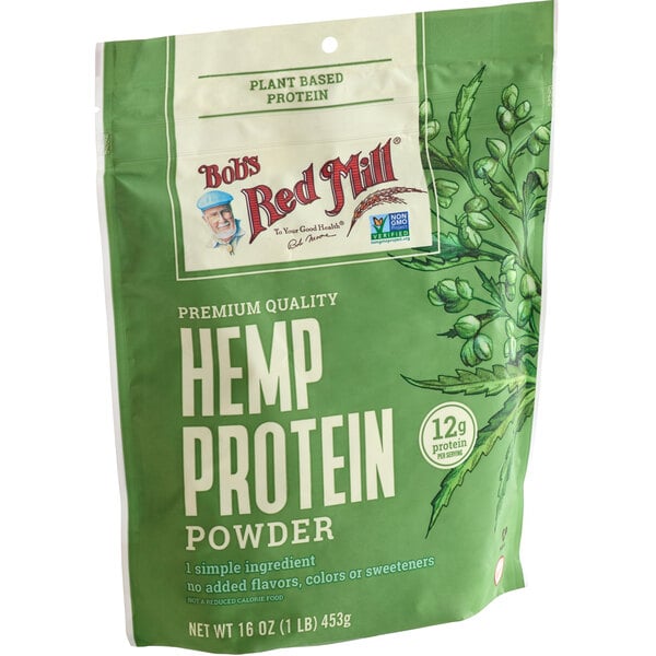 Bob's Red Mill Hemp Protein Powder 16 oz. - 4/Case