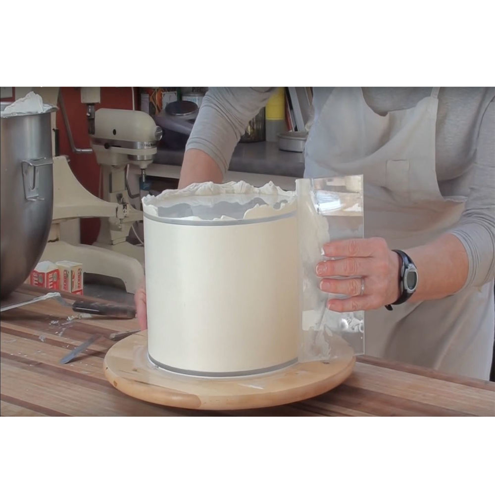 CakeSafe Round Acrylic Disc Basic Kit, .25" with Center Holes, 6", 8", 10"