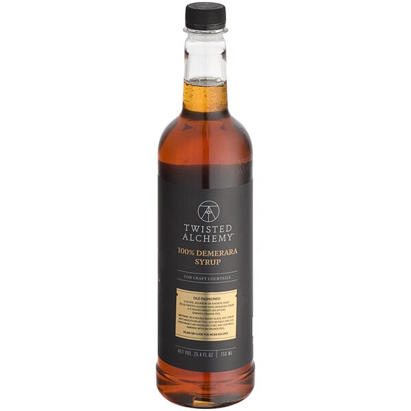 Twisted Alchemy Demerara Syrup 25 oz. - 6/Case