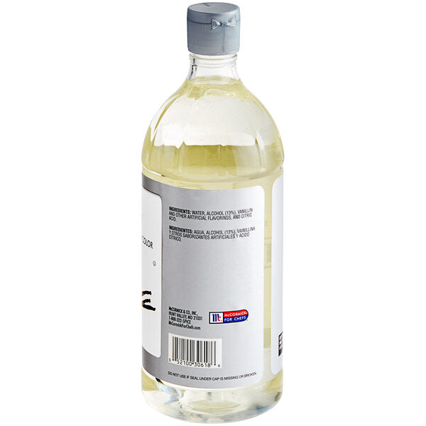 McCormick Culinary Clear Imitation Vanilla 32 fl. oz.