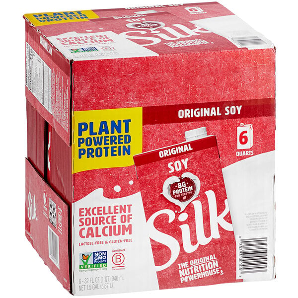 Silk Soy Milk 32 fl. oz. - 6/Case