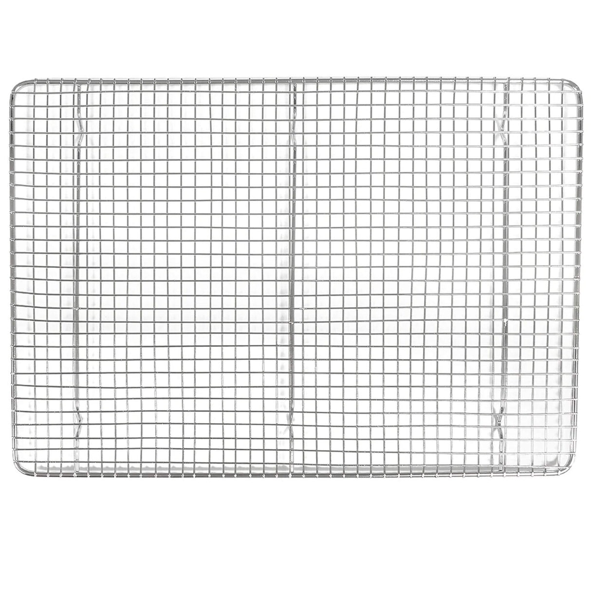 Rectangular Chrome Wire Cooling Rack for Bun Pans 12 x 16.5 Inches