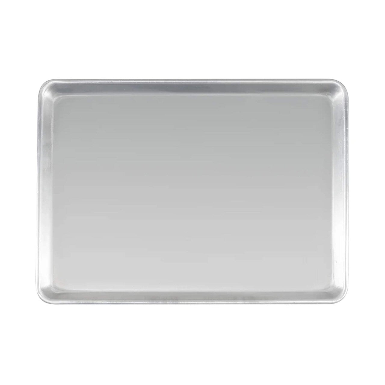 13" x 18" x 1" Half-Size Sheet Pan 18 Gauge Aluminum Wire Reinforced Edge