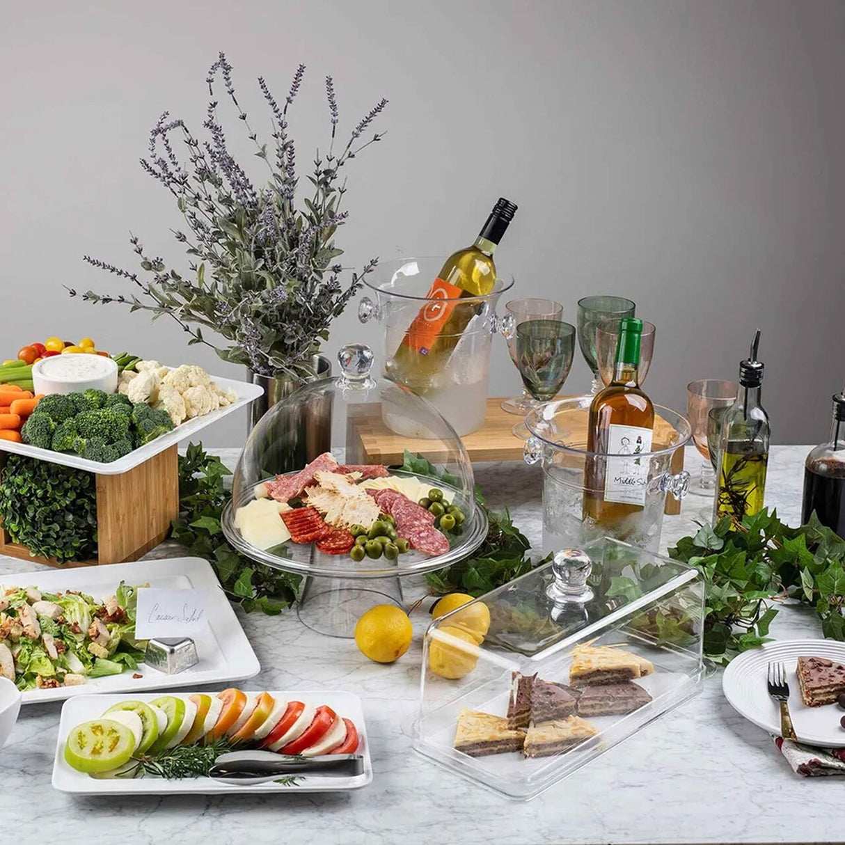 Clear Round Cake Dome Cover SAN Plastic