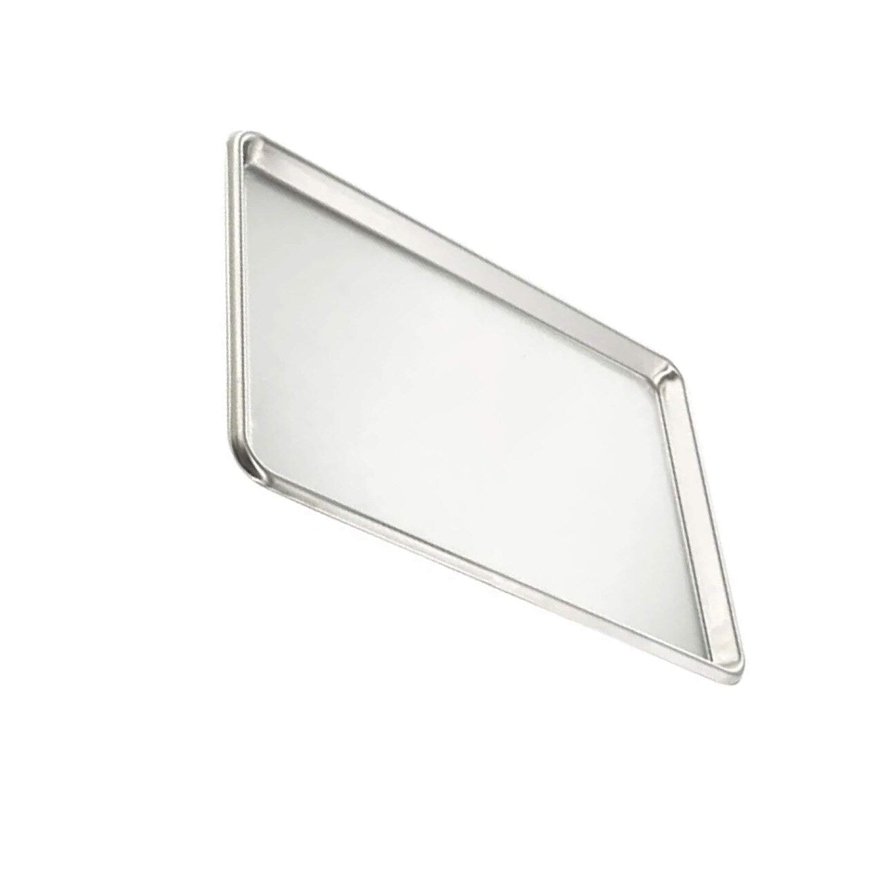 22" x 16" Two Thirds Size Sheet Pan 20 Gauge Stainless Steel Open Bead Edge