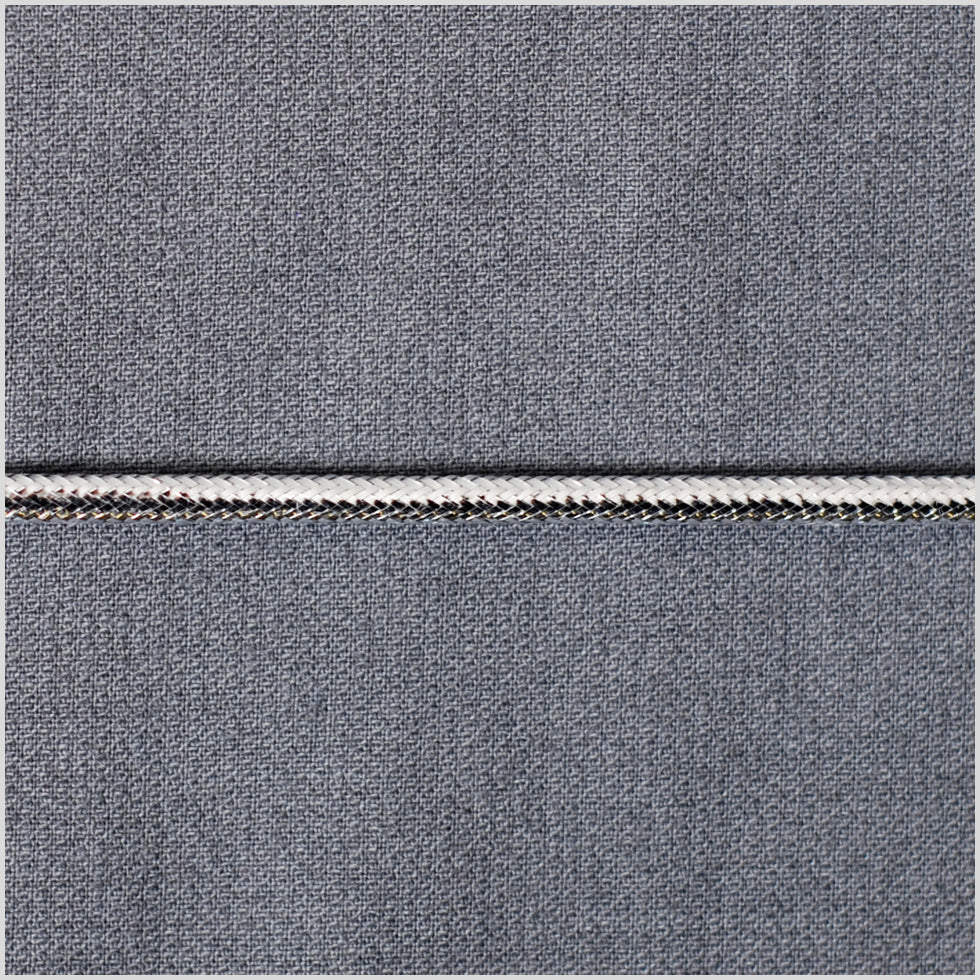 Silver Metallic Cord 2MM