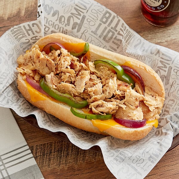 Original Philly Cheesesteak Co. 8 oz. Marinated Chicken Sandwich Steaks - 20/Case