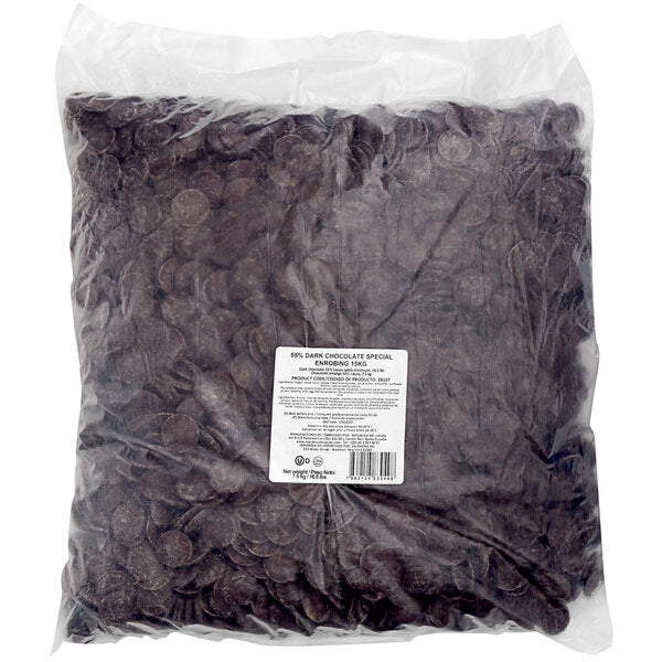 Republica del Cacao Ecuador 55% Dark Enrobing Chocolate Couverture 33 lb.