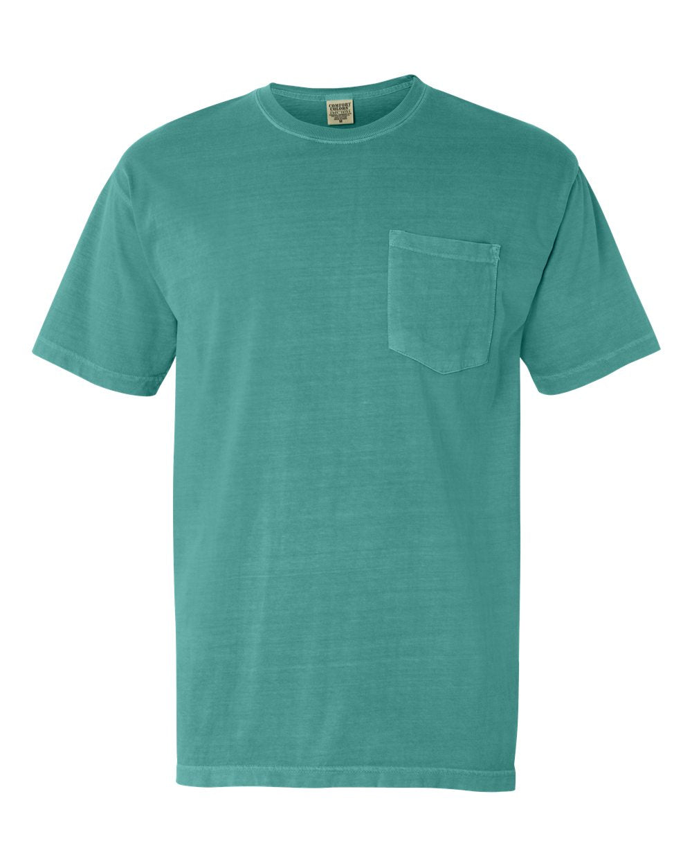 Comfort Colors® Garment-Dyed Heavyweight Crewneck Short Sleeve Pocket T-Shirt