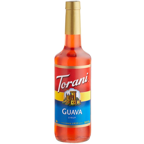 Torani Guava Flavoring / Fruit Syrup 750 mL Glass Bottle